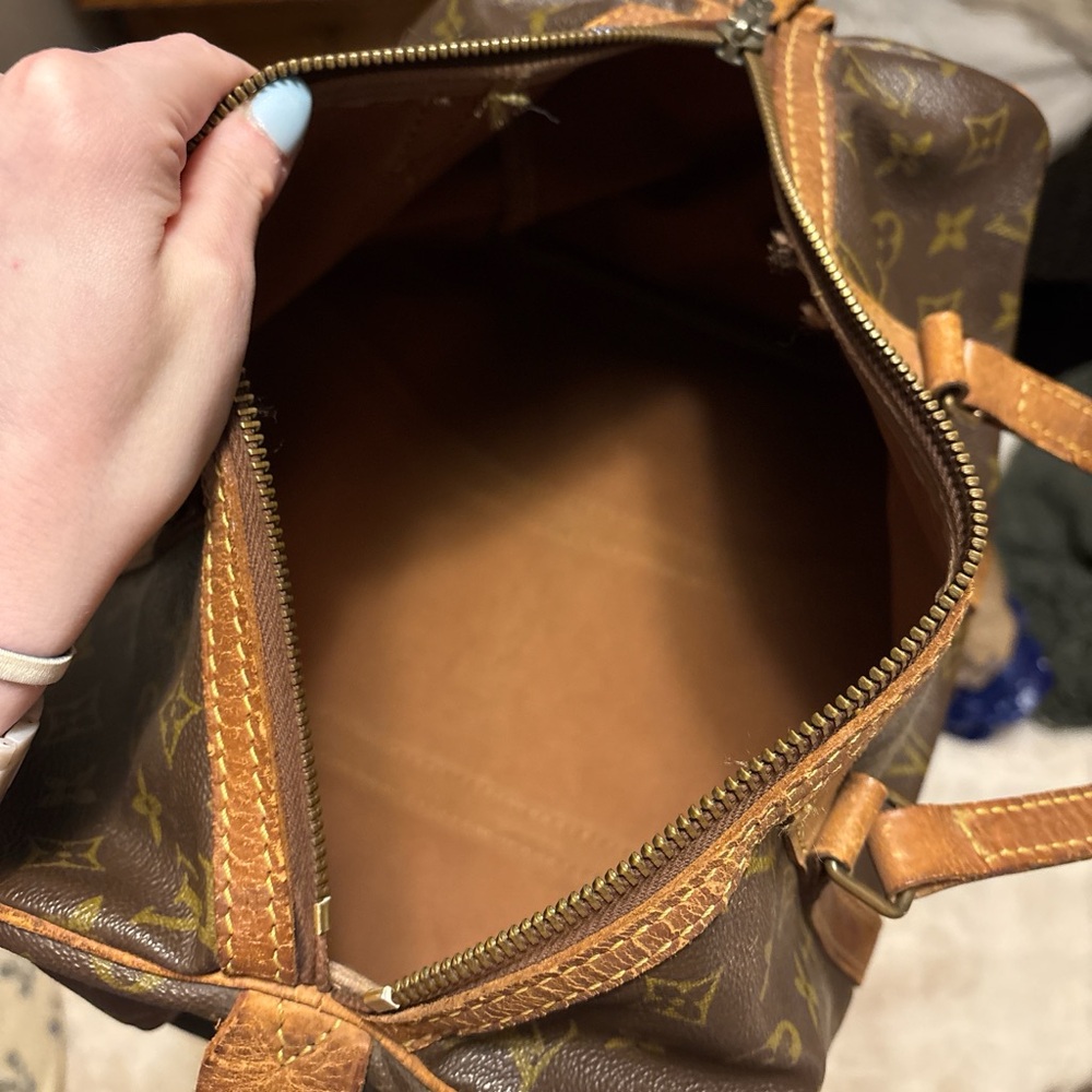 Vintage Louis Vuitton Monogram Sac Souple 35 Boston Bag - Picture 5 of 6